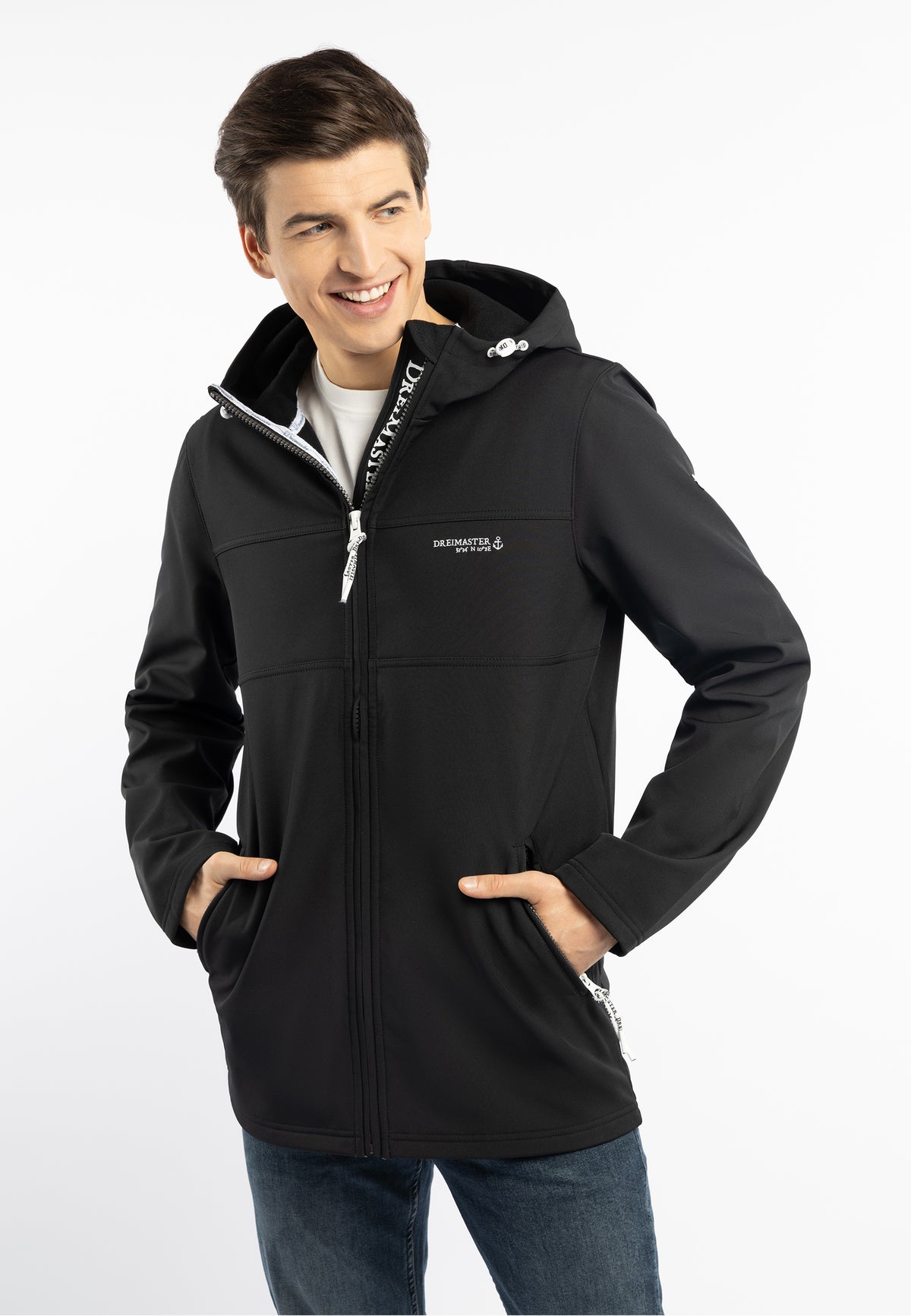 DreiMaster Maritim Men's Softshelljacke