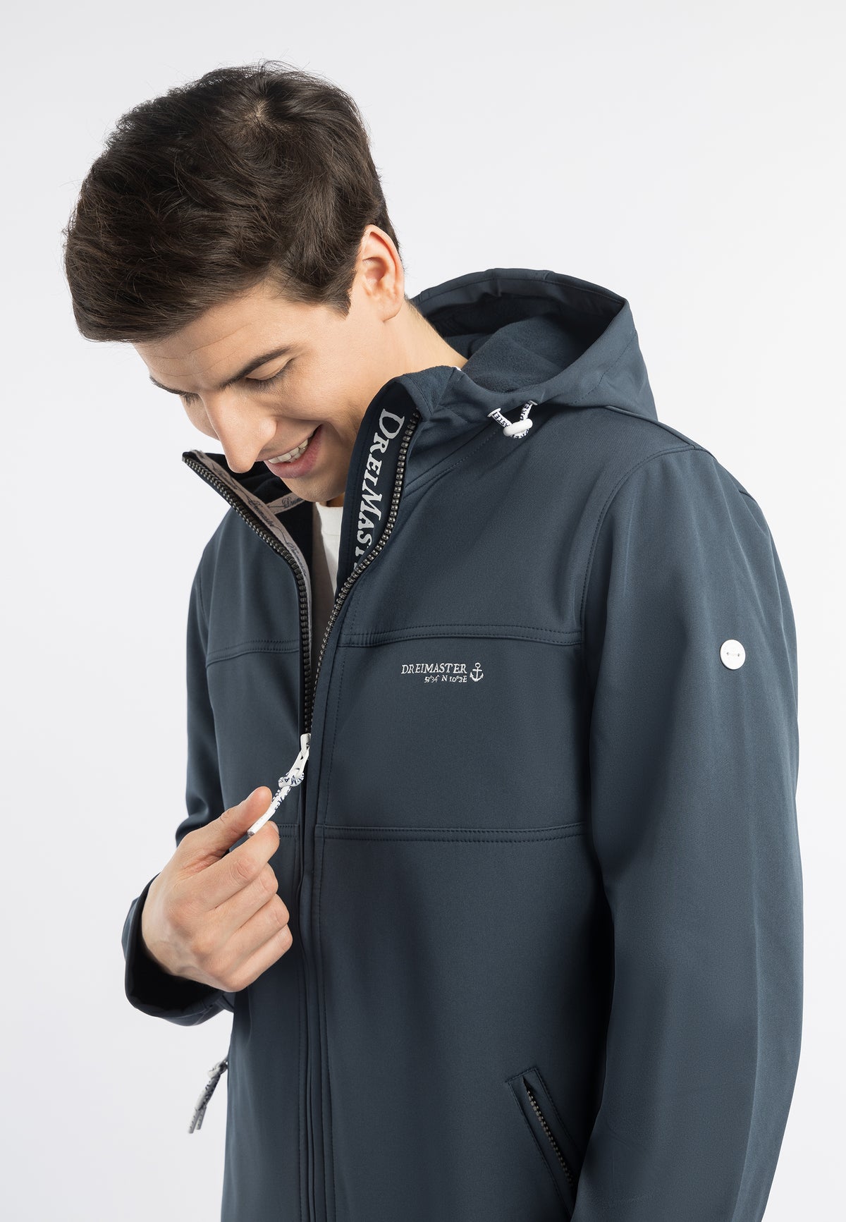DreiMaster Maritim Men's Softshelljacke