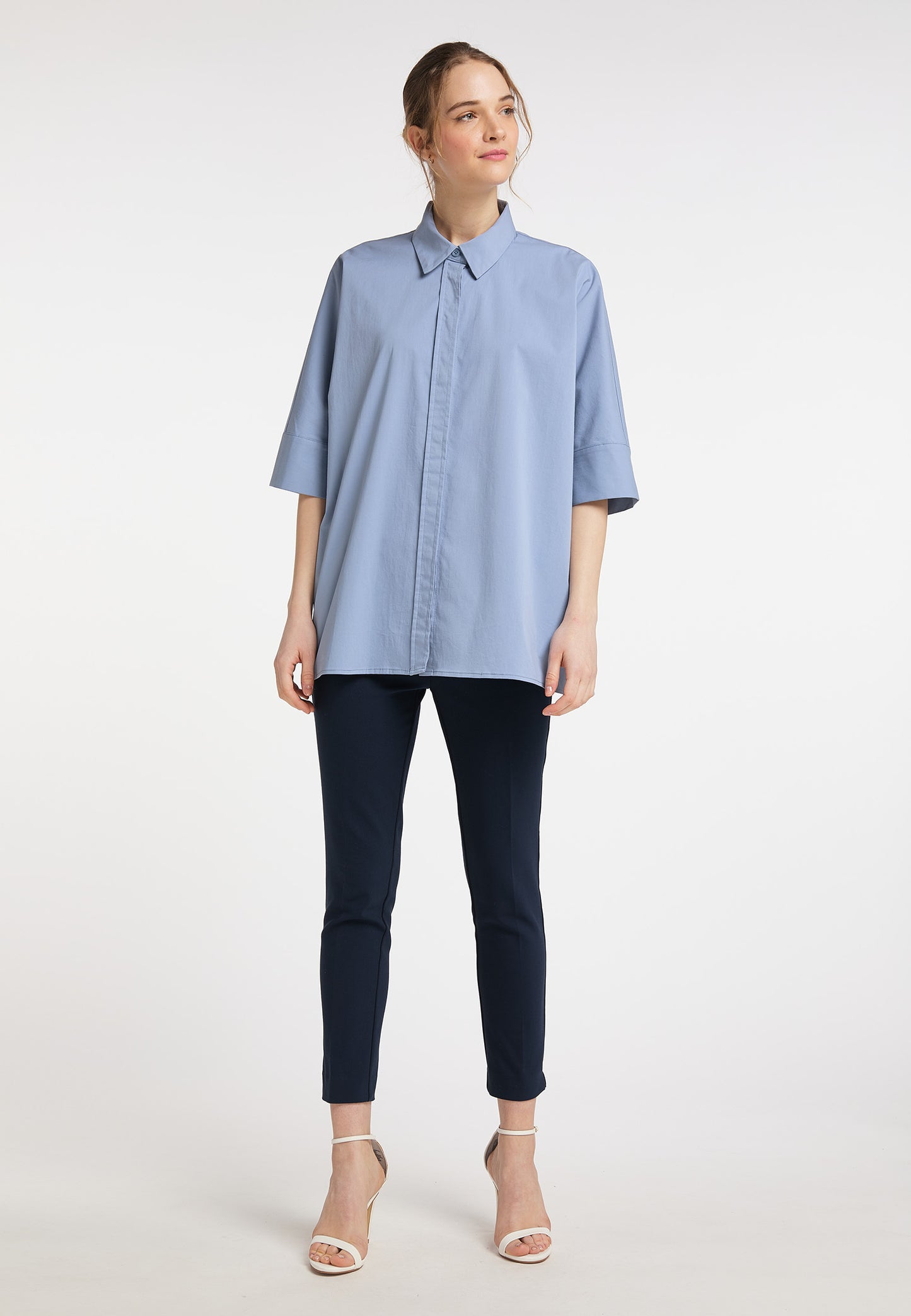 DreiMaster Klassik Women's Oversized Blouse - Schmuddelwedda Shop