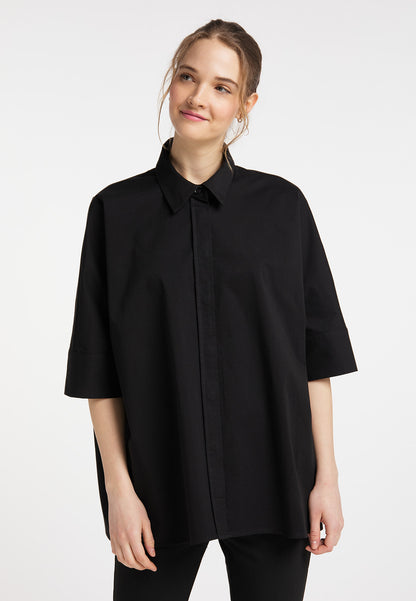 DreiMaster Klassik Women's Oversized Blouse - Schmuddelwedda Shop