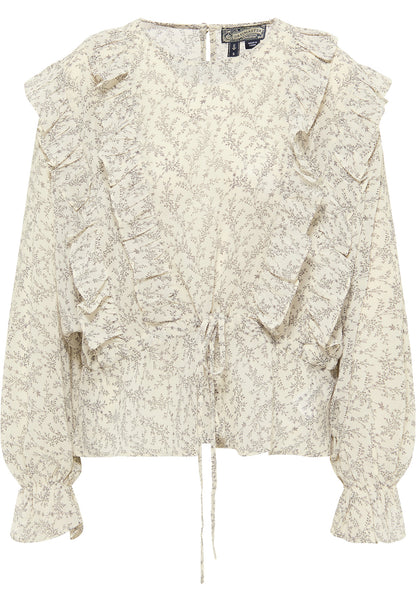 DreiMaster Vintage bluzka z długim rękawem damska