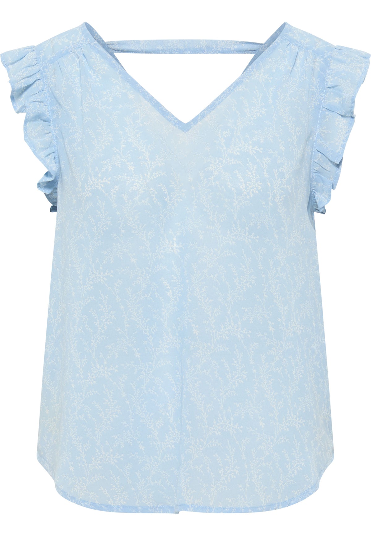 DreiMaster Vintage Damen-Kurzarmbluse