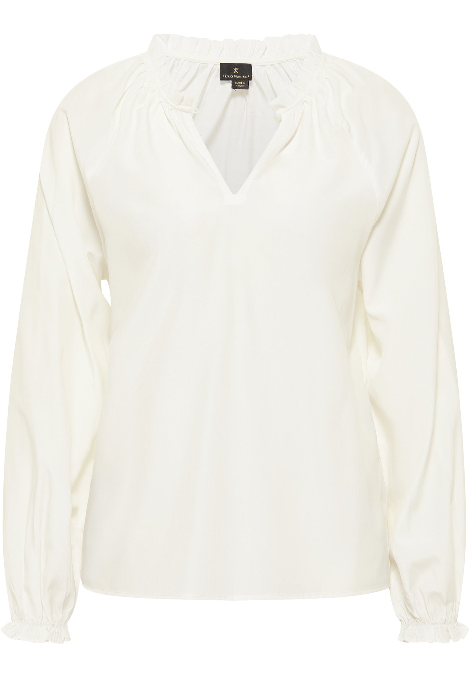 DreiMaster Klassik Women's Long Sleeve Blouse - Schmuddelwedda Shop