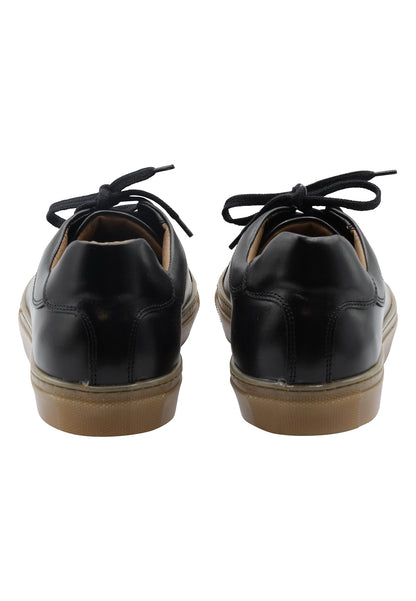 DreiMaster Klassik Herren-Leder-Sneakers