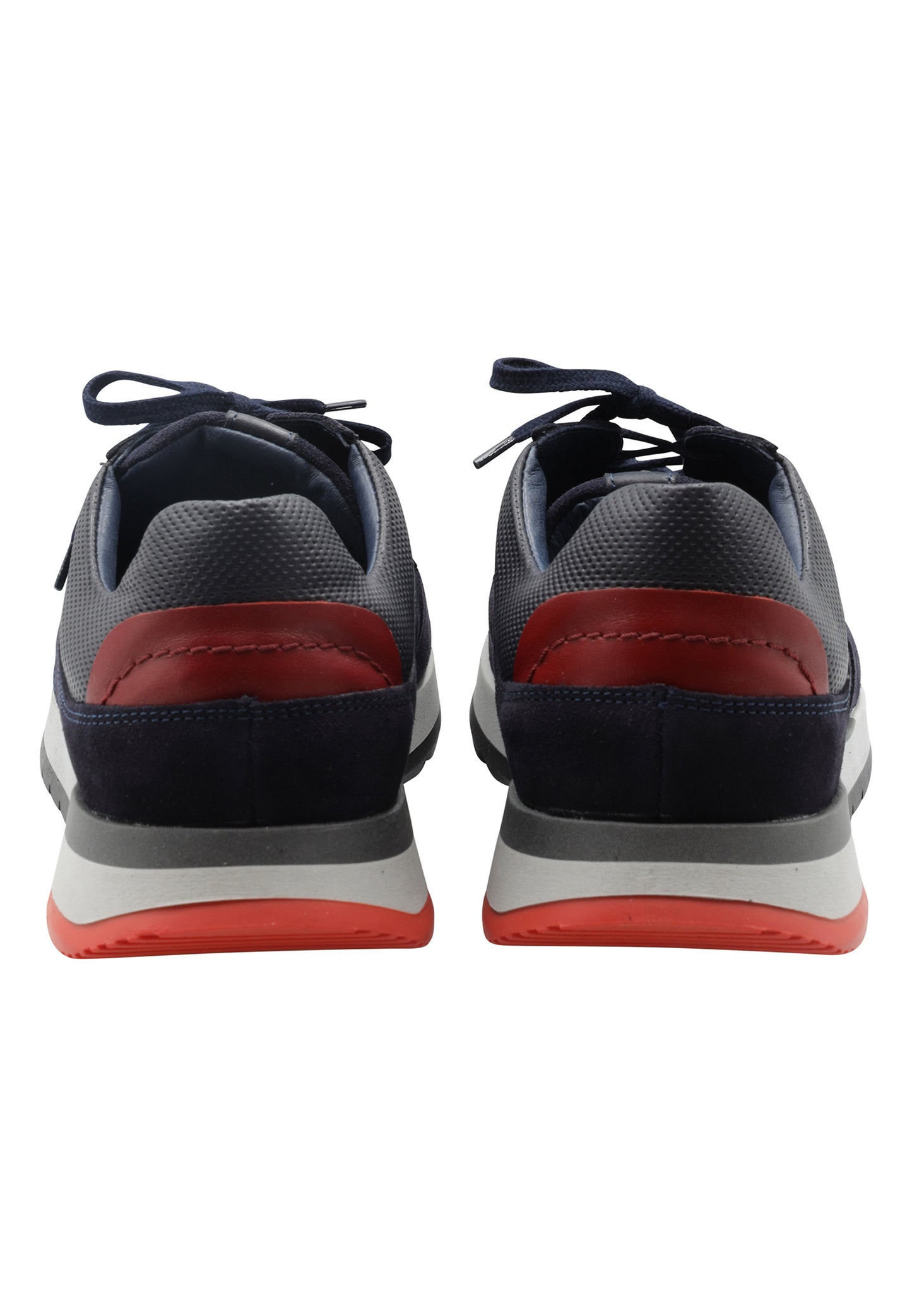 DreiMaster Maritim Męskie sneakersy skórzane