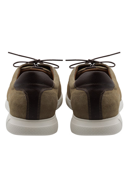 DreiMaster Maritim Męskie sneakersy z weluru syntetycznego