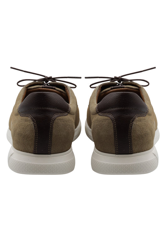 DreiMaster Maritim Herren-Veloursleder-Sneaker