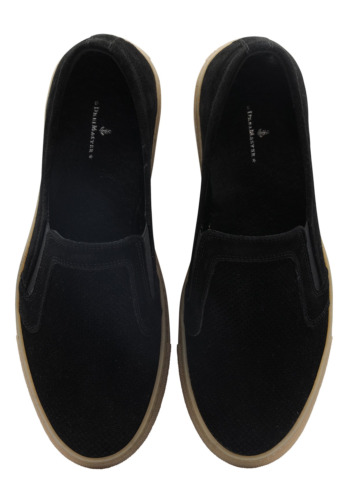 DreiMaster Maritim Men's Leder Slip-Ons