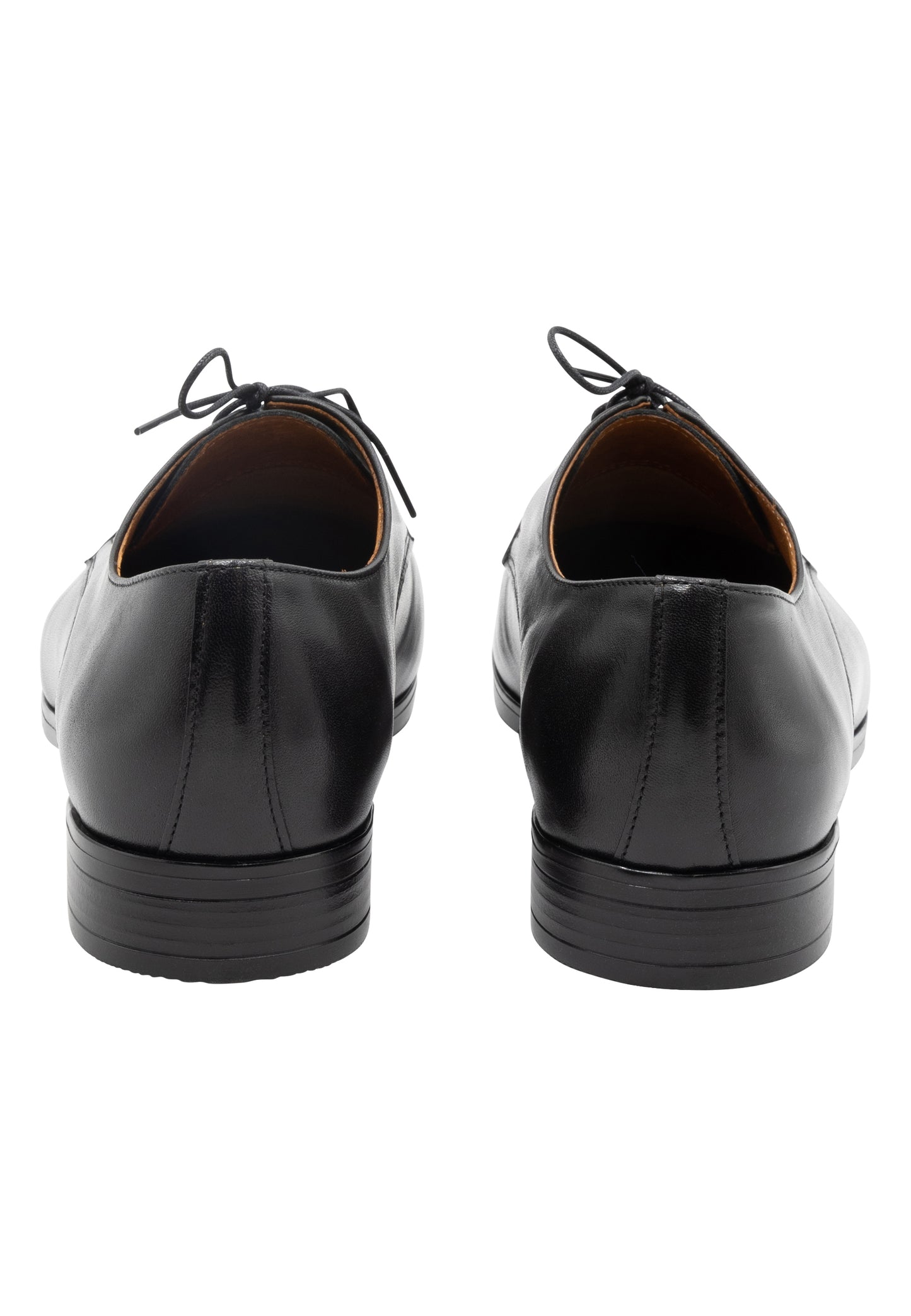 DreiMaster Klassik Mężczyźni's eleganckie buty wizytowe z gładkiej skóry