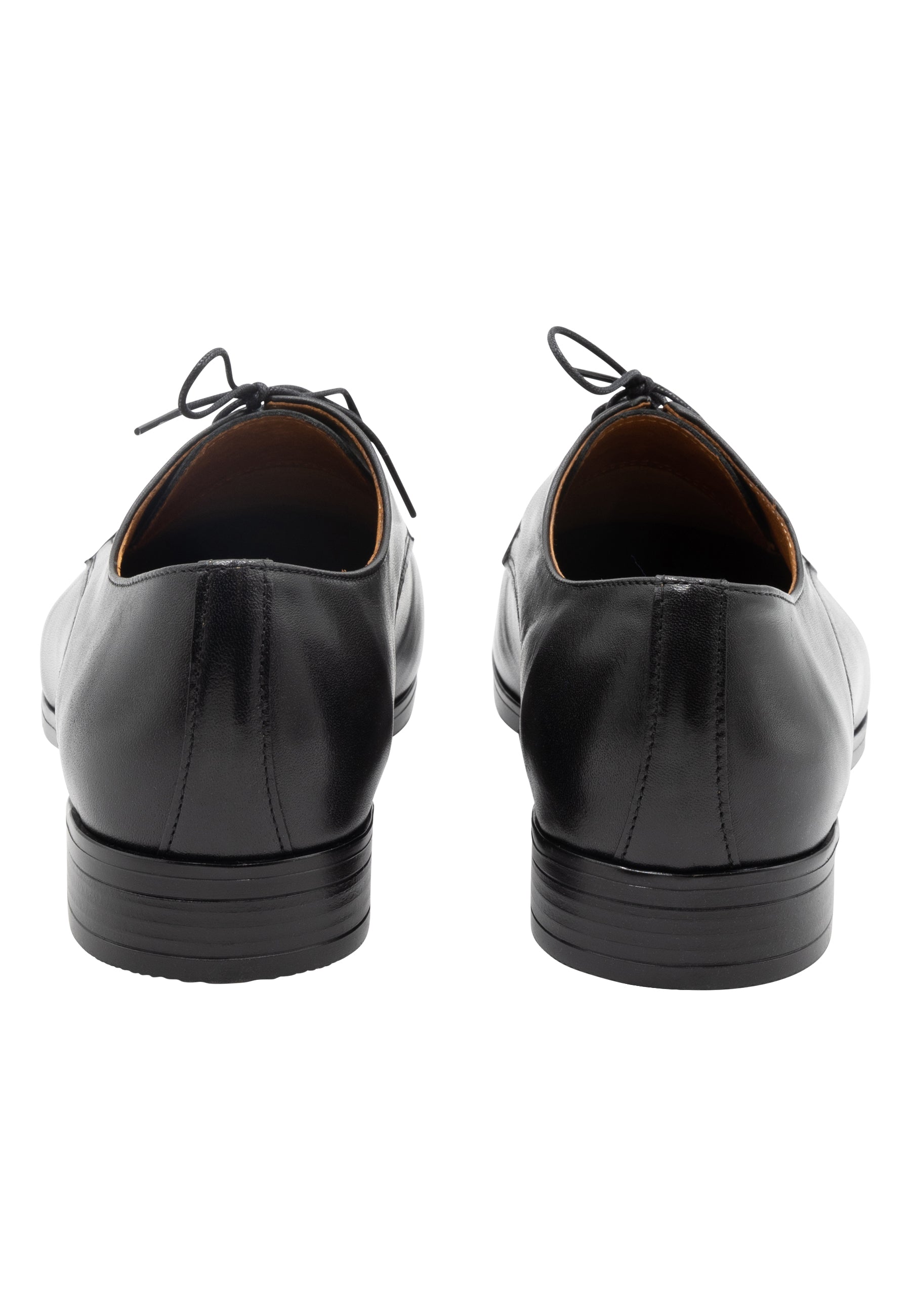 DreiMaster Klassik Mężczyźni's eleganckie buty wizytowe z gładkiej skóry