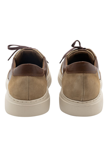 DreiMaster Maritim Męskie sneakersy z zamszu