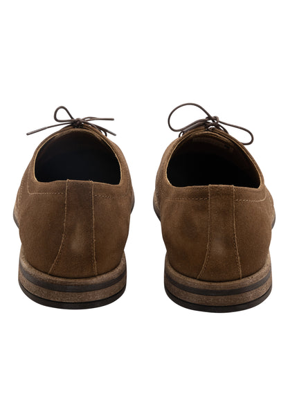 DreiMaster Vintage Herren-Veloursleder-Schnürer