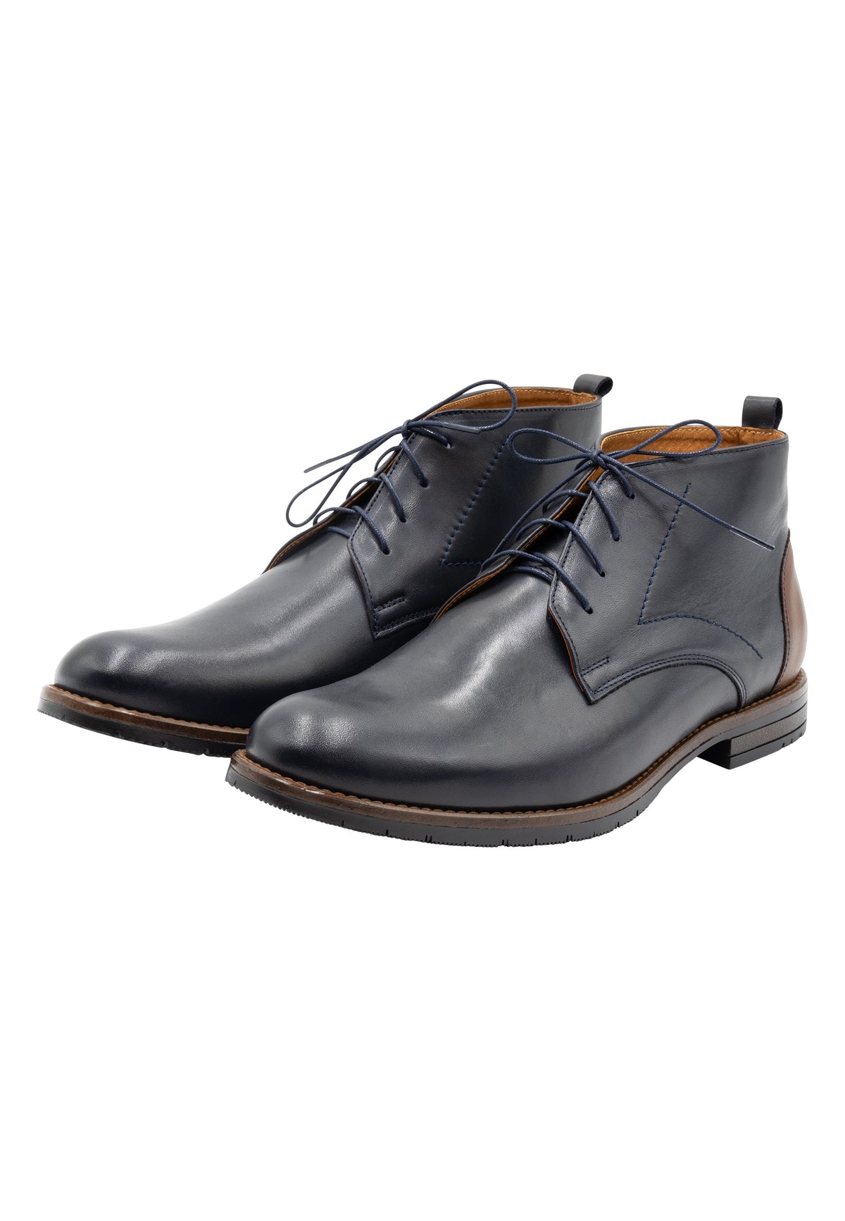 DreiMaster Vintage Herren Glattleder Stiefel
