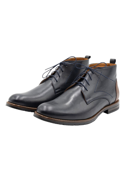 DreiMaster Vintage Herren Glattleder Stiefel