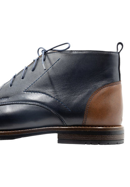 DreiMaster Vintage Herren Glattleder Stiefel