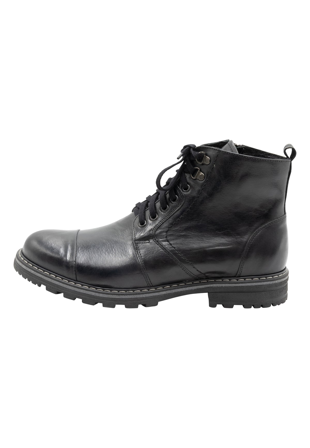 DreiMaster Vintage Men's Glattleder Boots