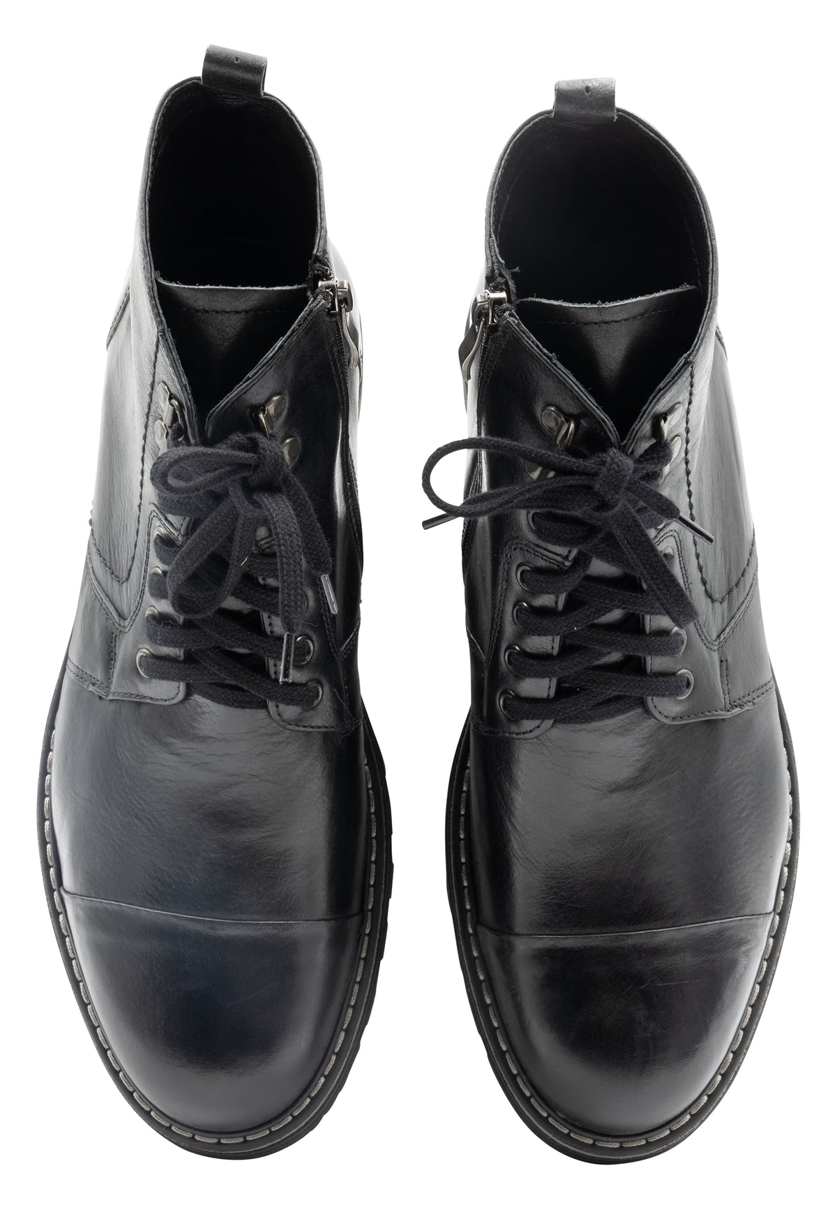 DreiMaster Vintage Men's Glattleder Boots