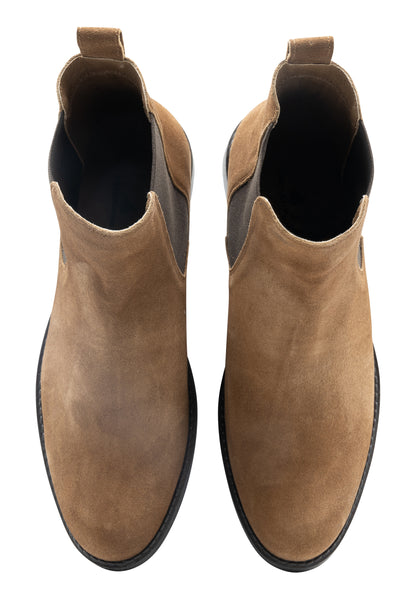 DreiMaster Vintage Men's Leder Chelsea-Boots
