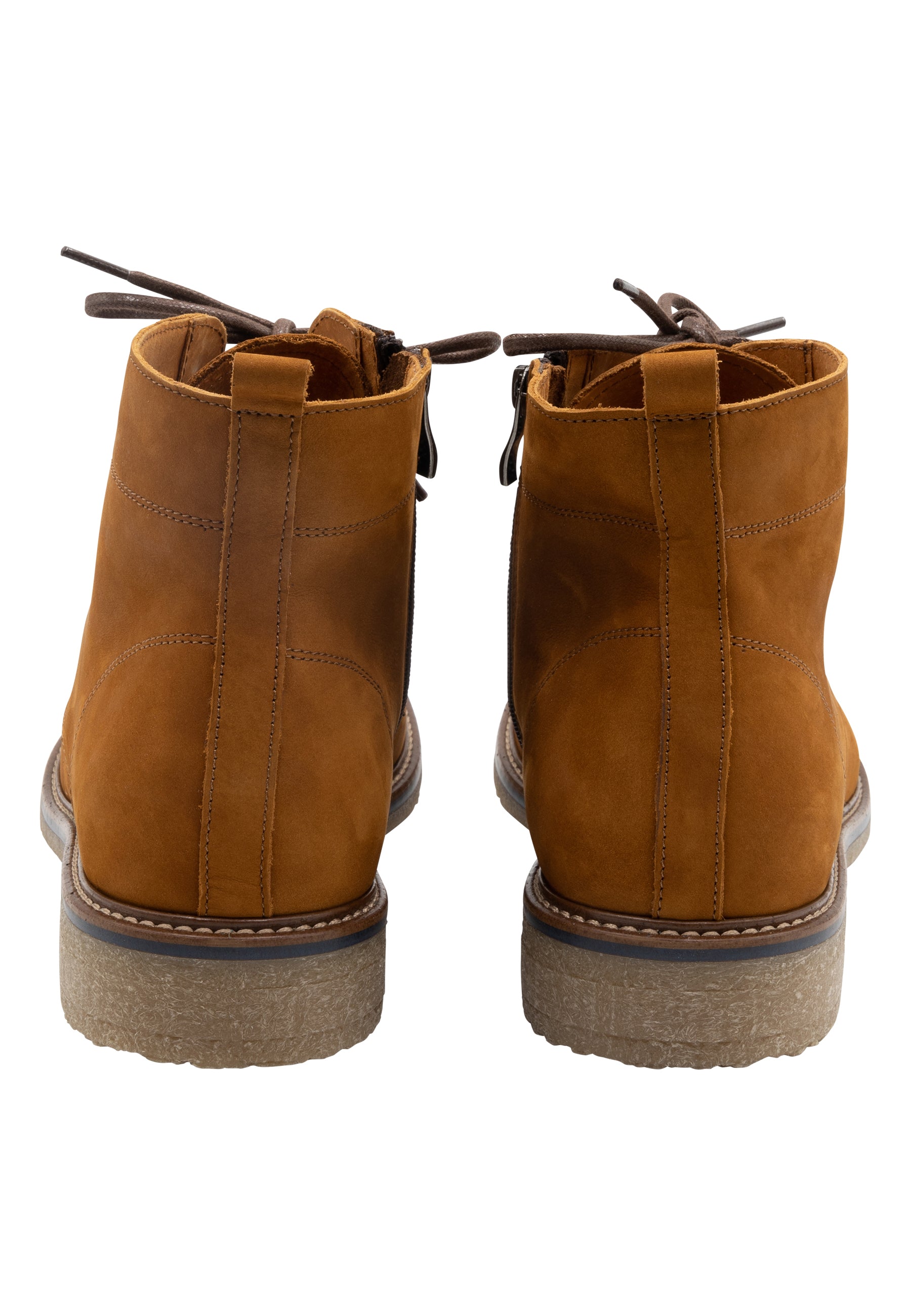 DreiMaster Vintage Herren Velourslederstiefel