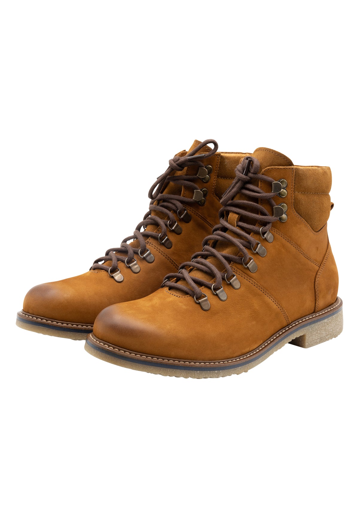 DreiMaster Vintage Men's Veloursleder Boots