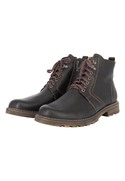 DreiMaster Vintage Men's Glattleder Boots
