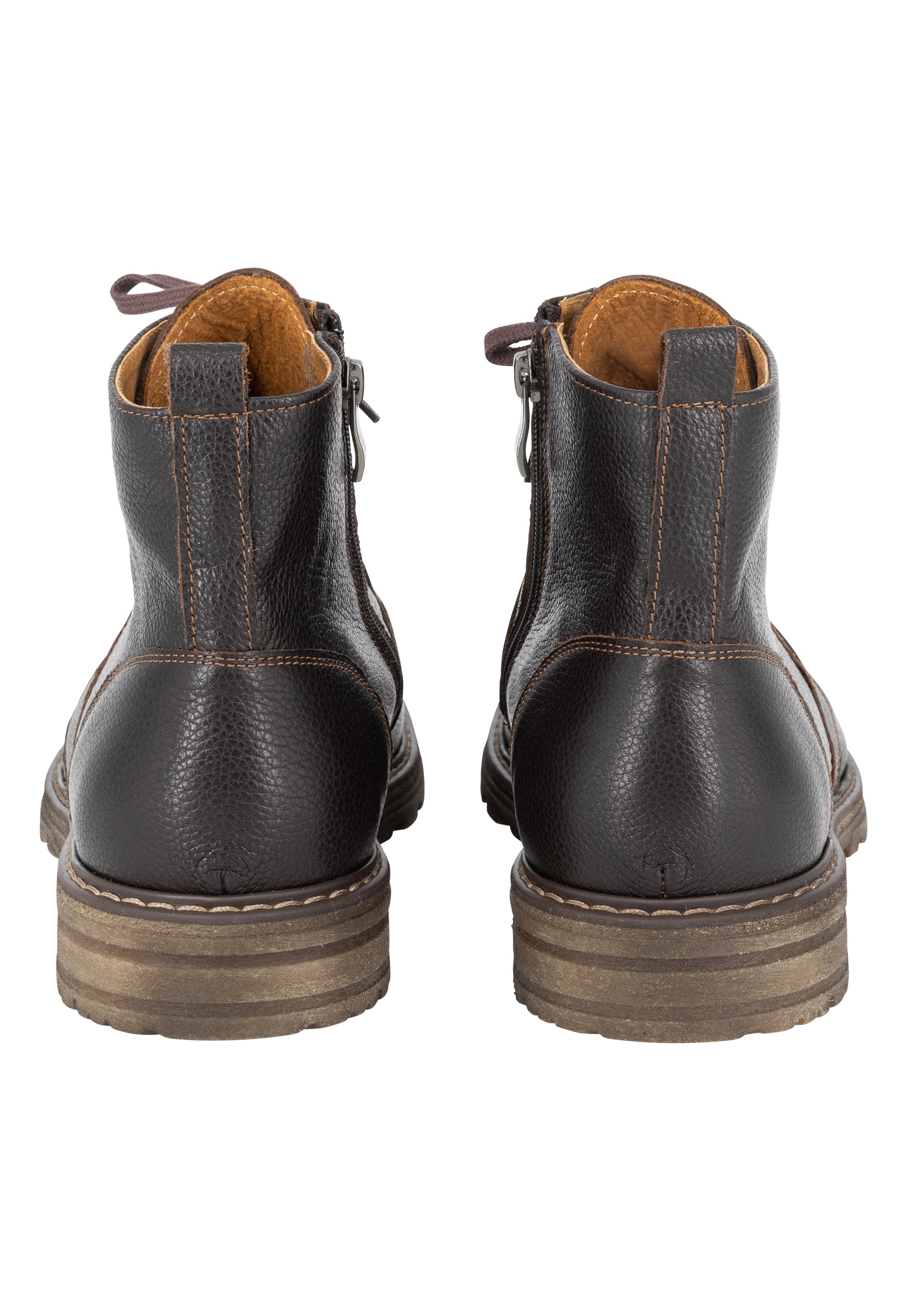 DreiMaster Vintage Men's Glattleder Boots