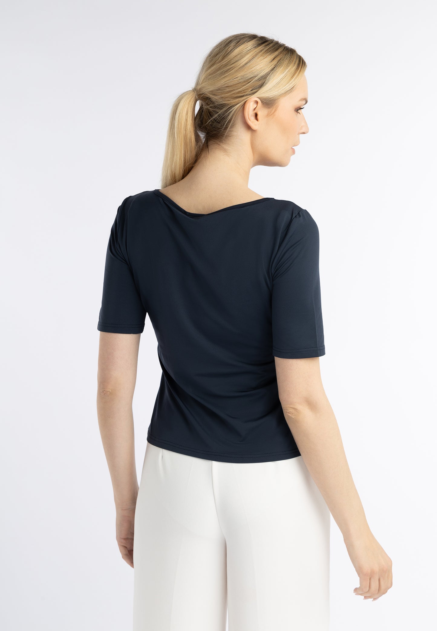 DreiMaster Klassik Damen-Basisshirt