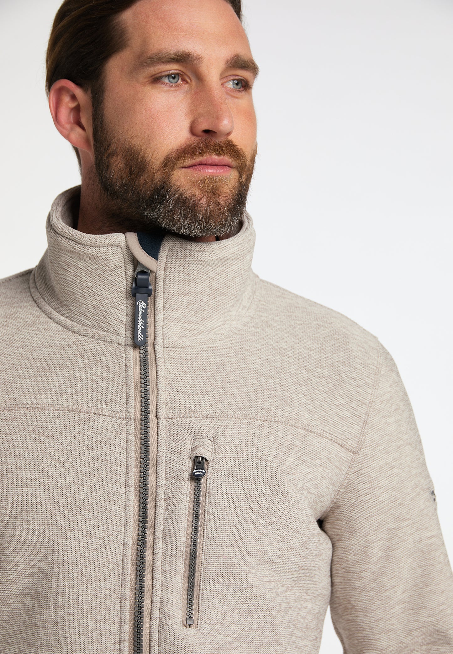 Schmuddelwedda Herren Strickfleecejacke