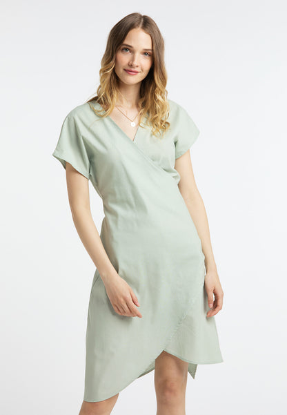 DreiMaster Vintage sukienka kopertowa damska