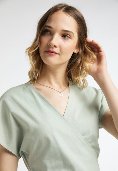 DreiMaster Vintage sukienka kopertowa damska