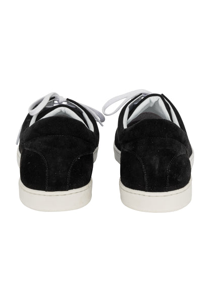 DreiMaster Maritim Herren-Sneakers aus Veloursleder