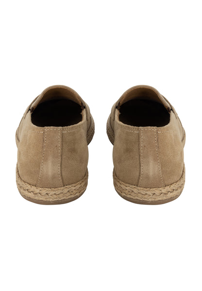 DreiMaster Maritim Men's Suede Penny Loafers - Schmuddelwedda Shop