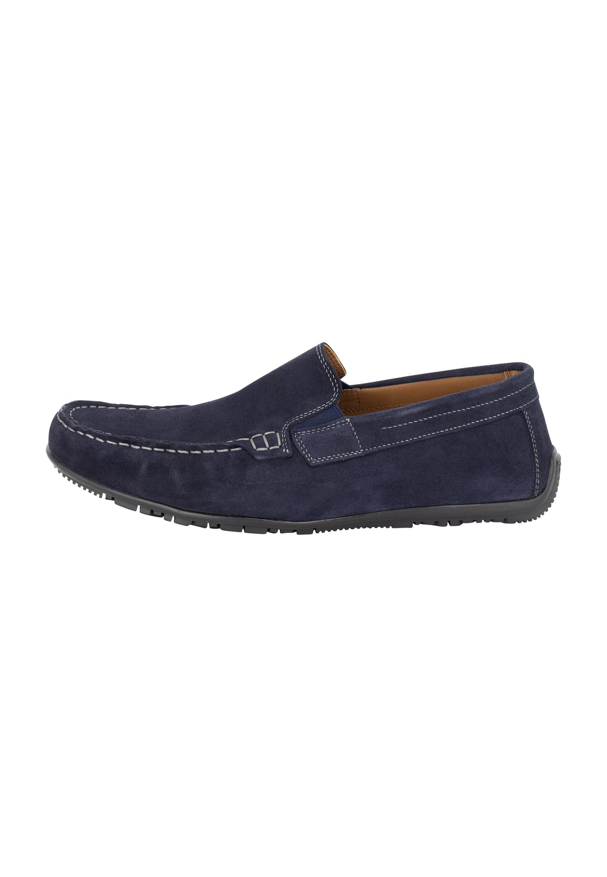 DreiMaster Maritim Men's Veloursleder Mokassins