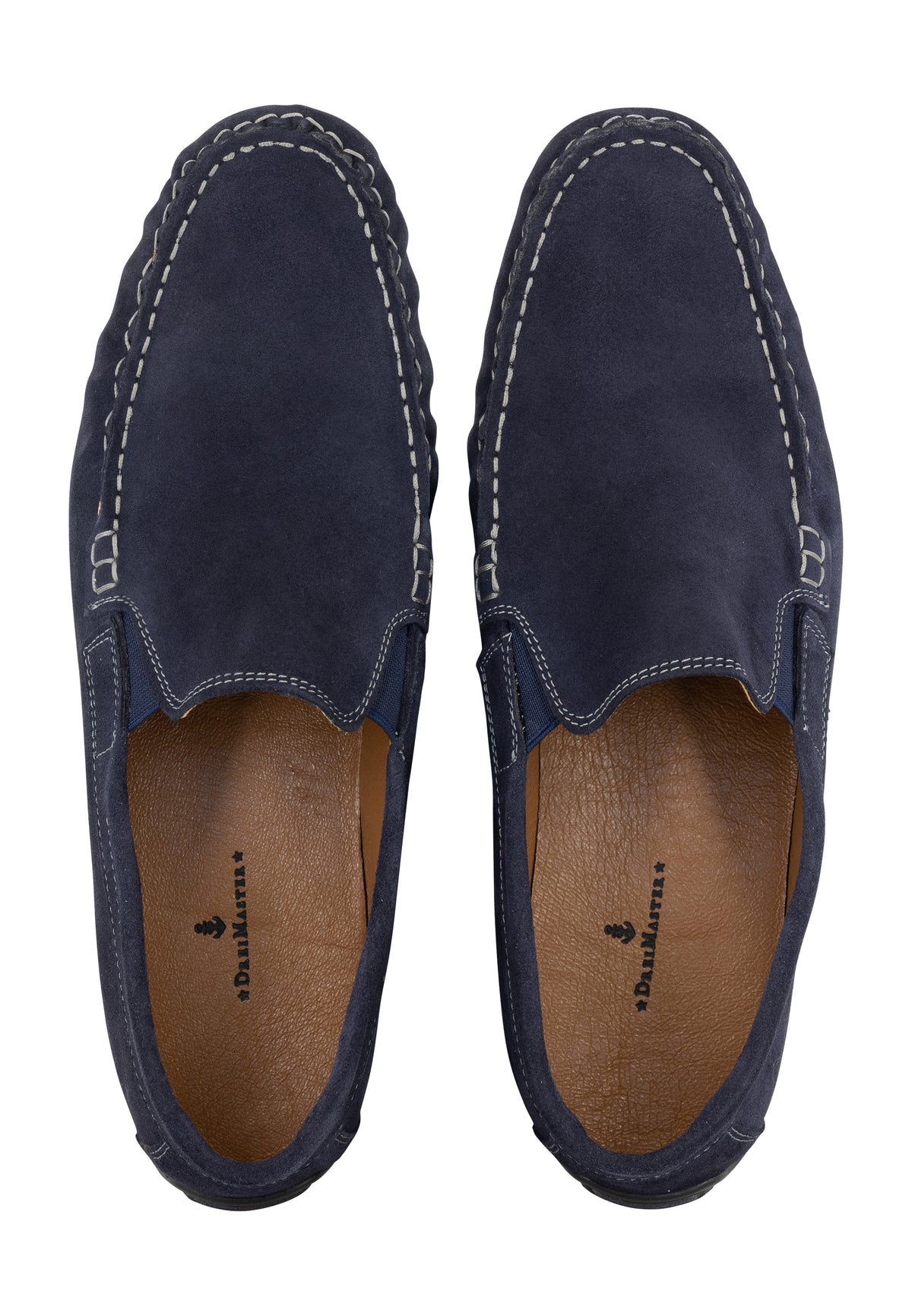 DreiMaster Maritim Men's Veloursleder Mokassins
