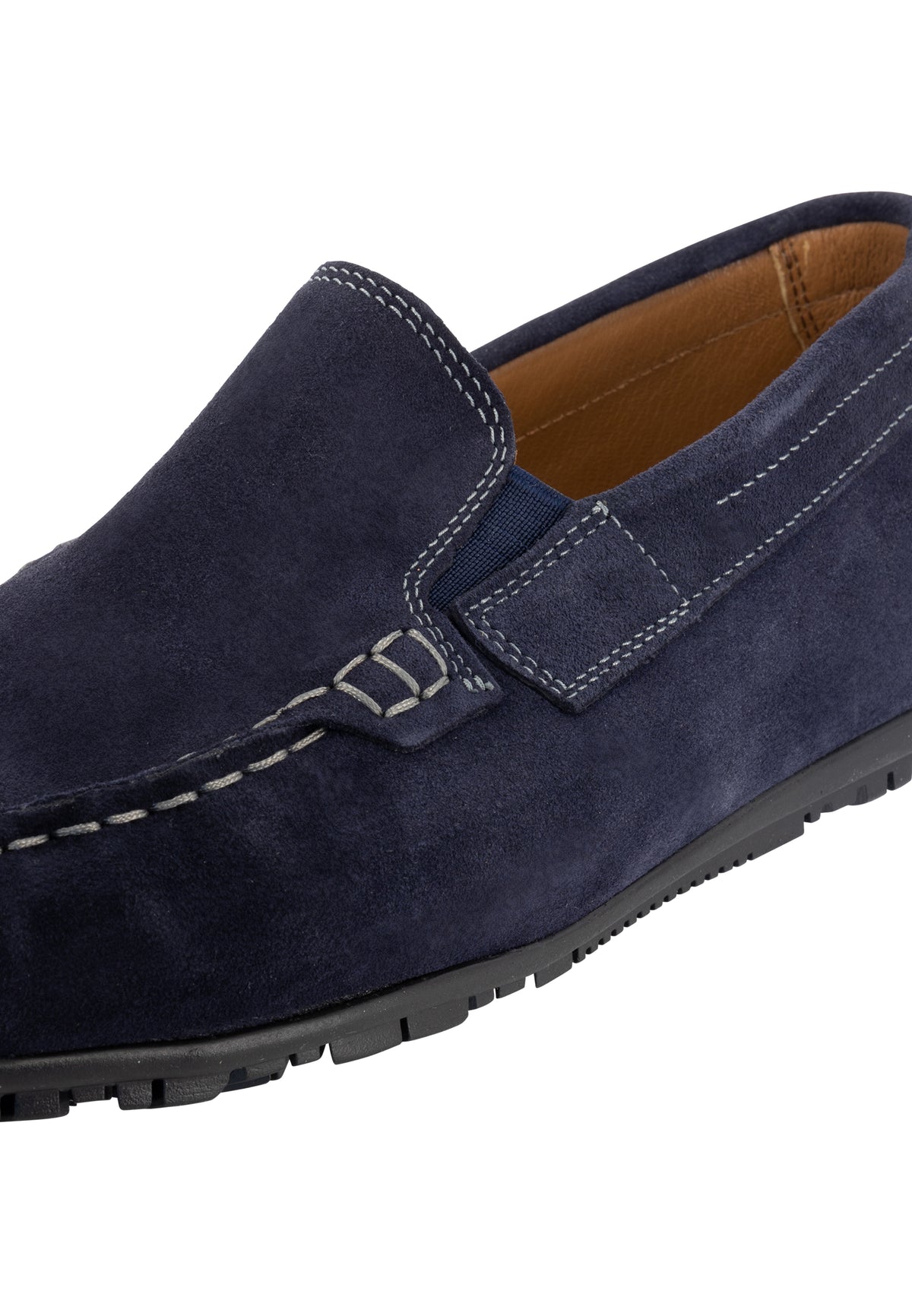DreiMaster Maritim Men's Veloursleder Mokassins