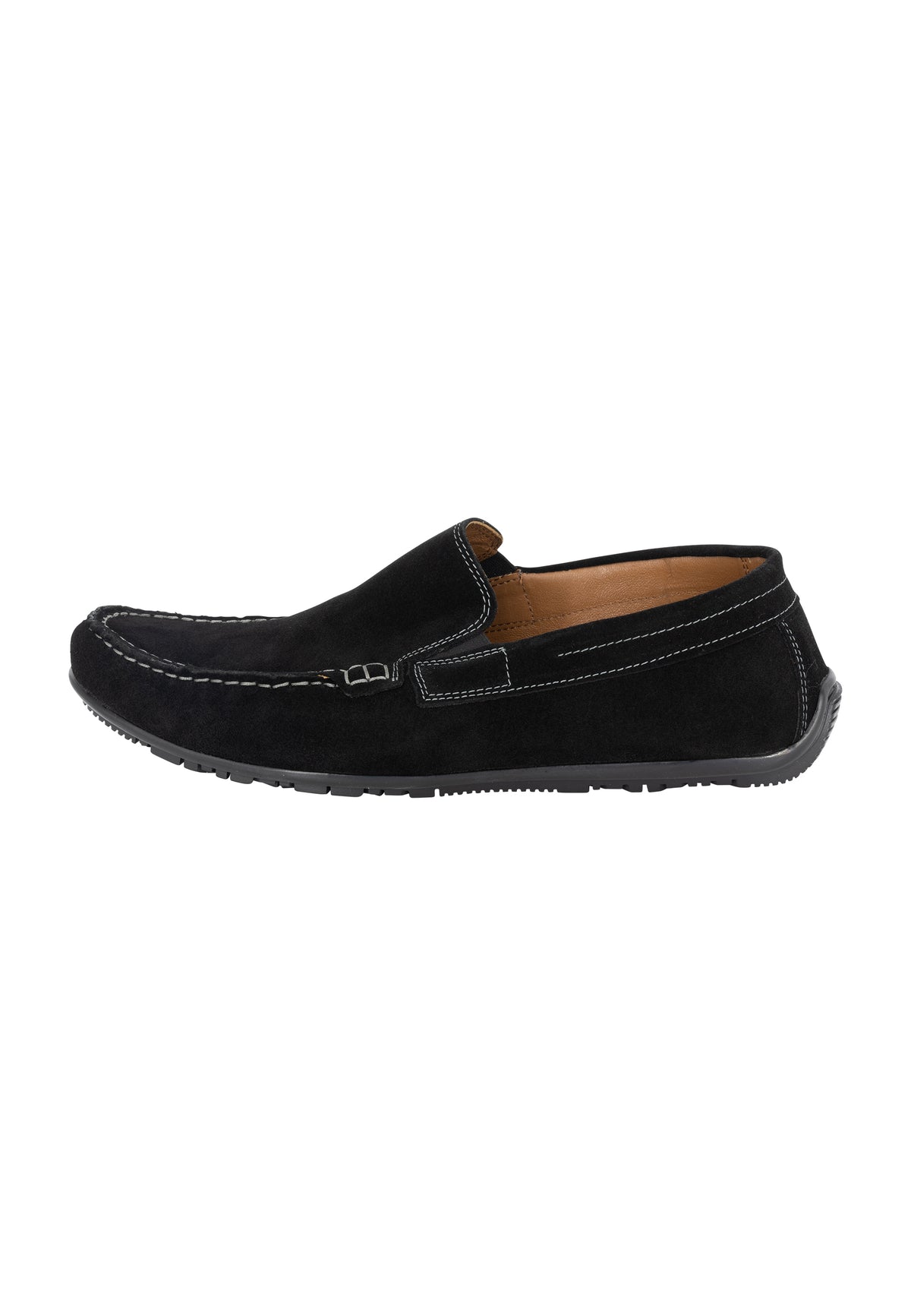 DreiMaster Maritim Men's Veloursleder Mokassins