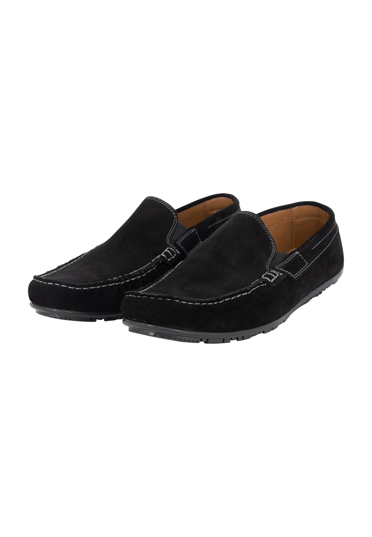 DreiMaster Maritim Men's Veloursleder Mokassins