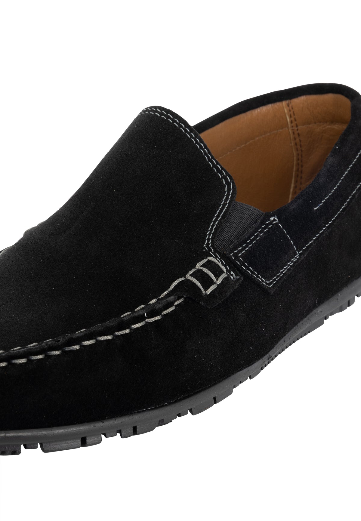 DreiMaster Maritim Men's Veloursleder Mokassins