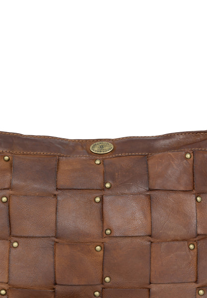 DreiMaster Vintage Damen Lederhandtasche