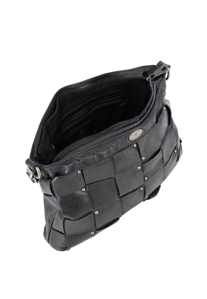 DreiMaster Vintage Damen Lederhandtasche