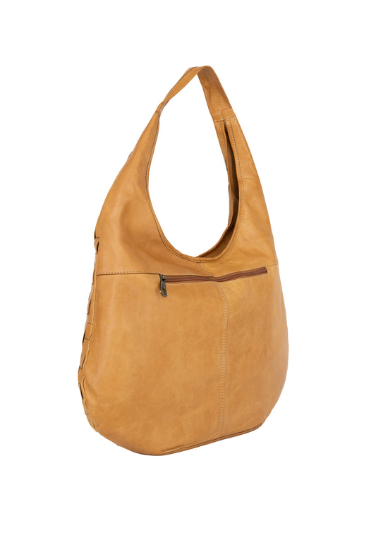 DreiMaster Vintage Damen Leder-Shopper