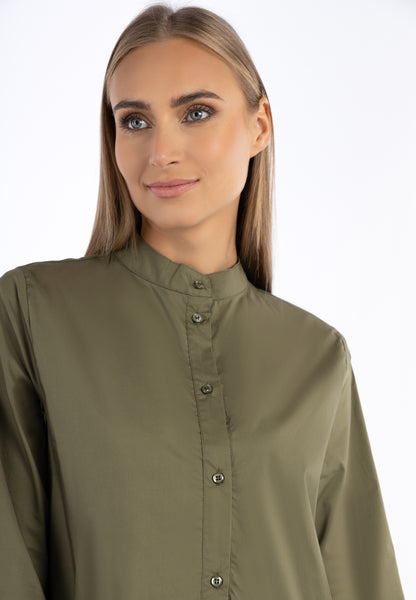 DreiMaster Vintage Damen-Hemdkleid