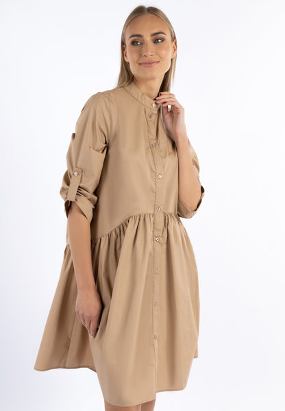 DreiMaster Vintage Damen-Hemdkleid