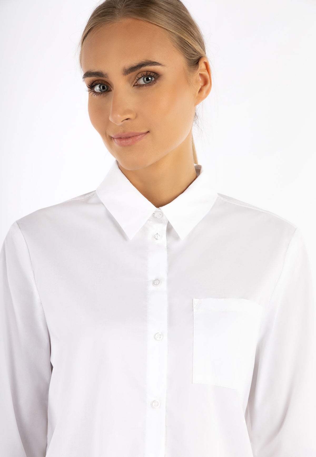 DreiMaster Klassik Damen-Hemdbluse