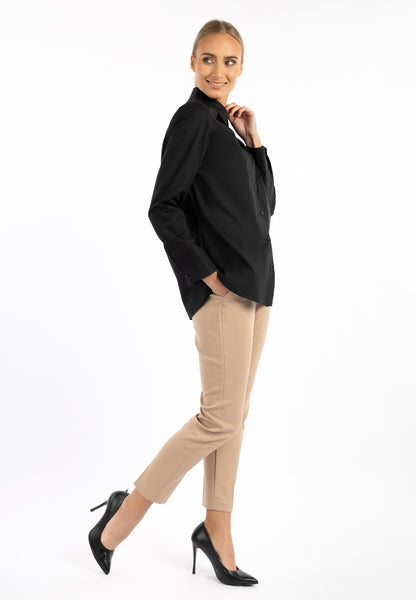 DreiMaster Klassik Damen-Hemdbluse