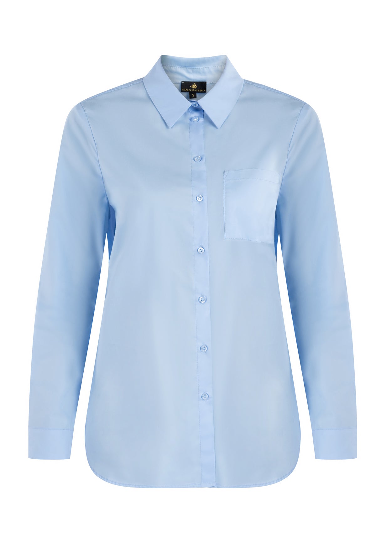 DreiMaster Klassik Damen-Hemdbluse