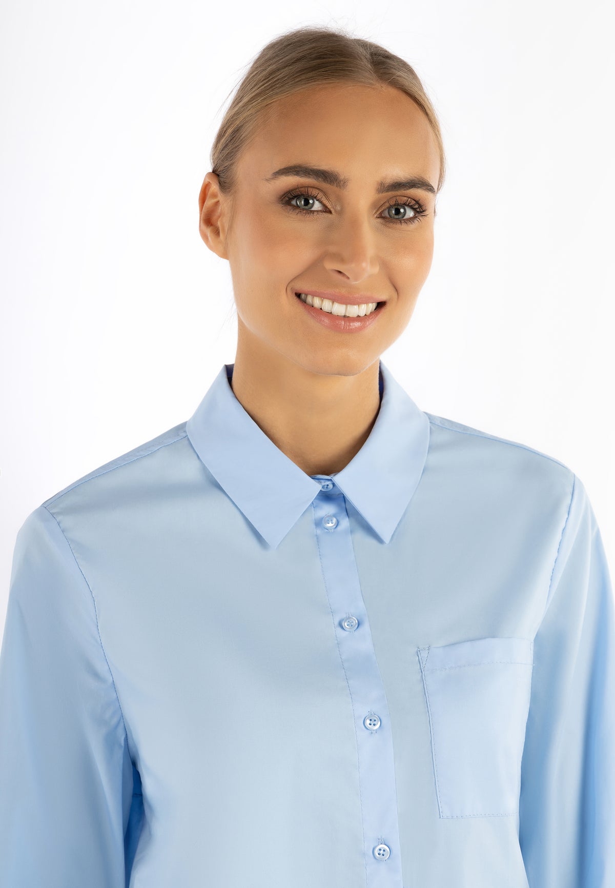 DreiMaster Klassik Damen-Hemdbluse