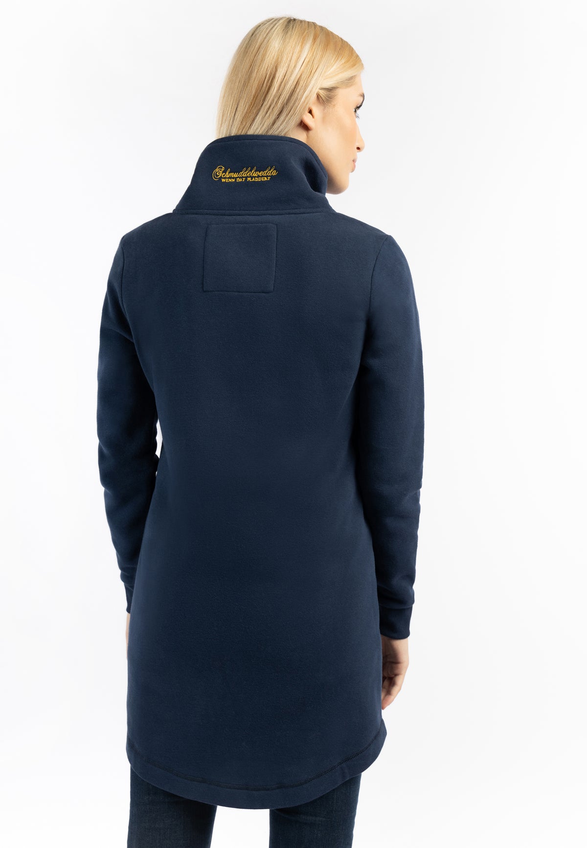 Schmuddelwedda Damen Lange Sweatjacke