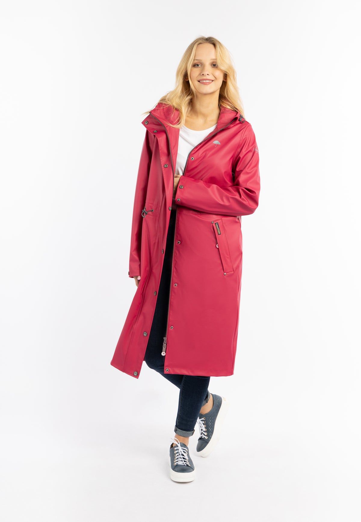 Schmuddelwedda Damen Regenmantel