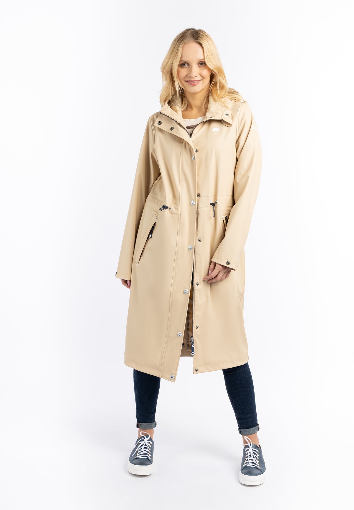 Schmuddelwedda Damen Regenmantel